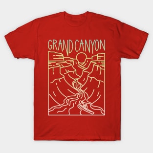 Grand Canyon - Rim to Rim hike - USA T-Shirt T-Shirt